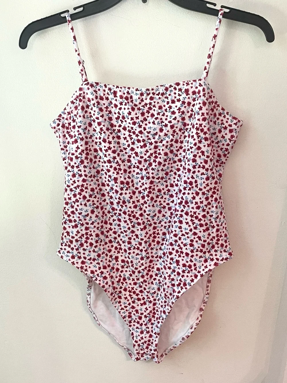 Old Navy | NWOT | Vintage Floral Print Square Neck Fitted Bodysuit